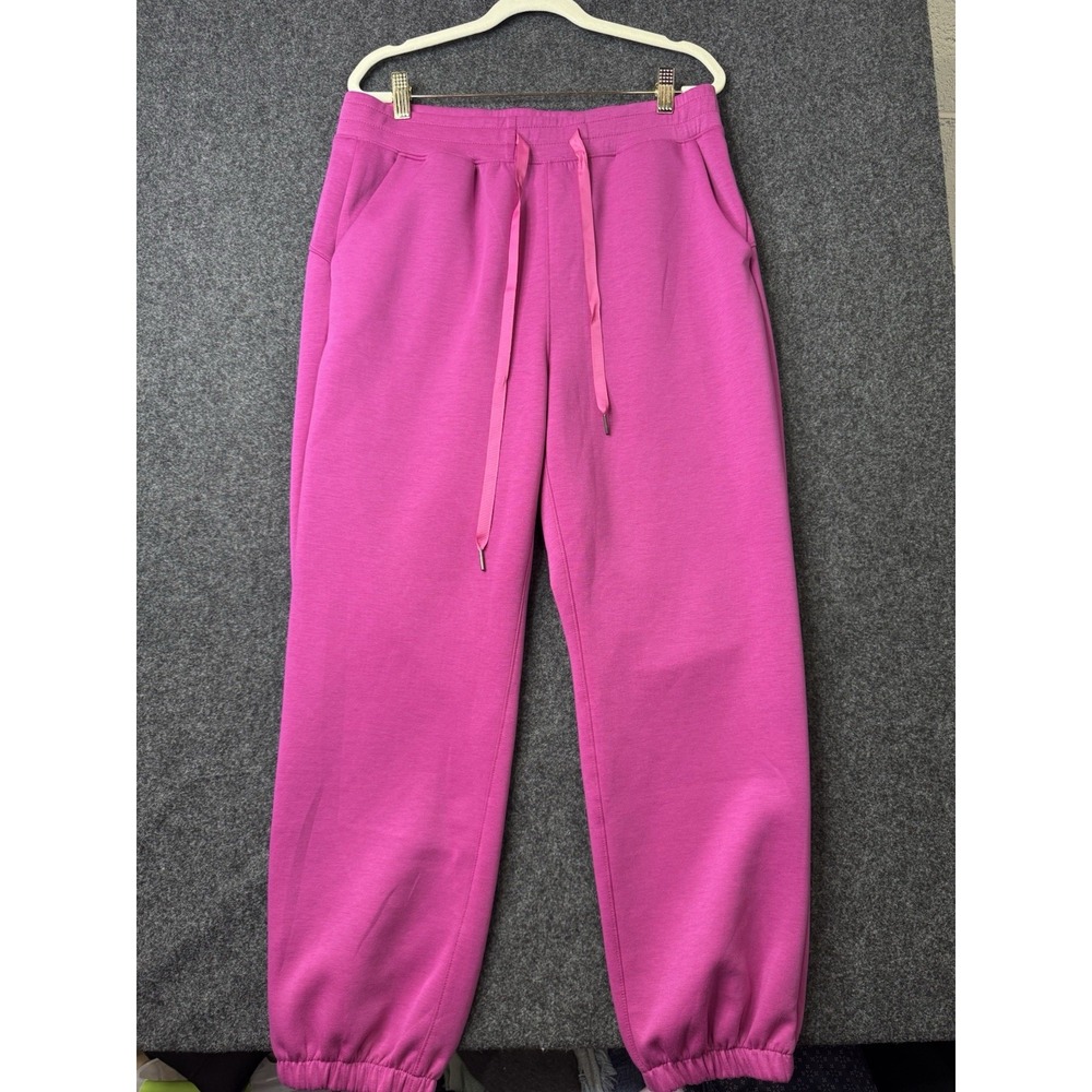 Dear Scarlett 2 Pc Lounge Set 1X Pink Sweatshirt Jogger Pants Soft Athleisure - Picture 7 of 10